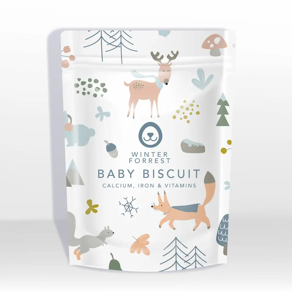 product packing baby biscuits